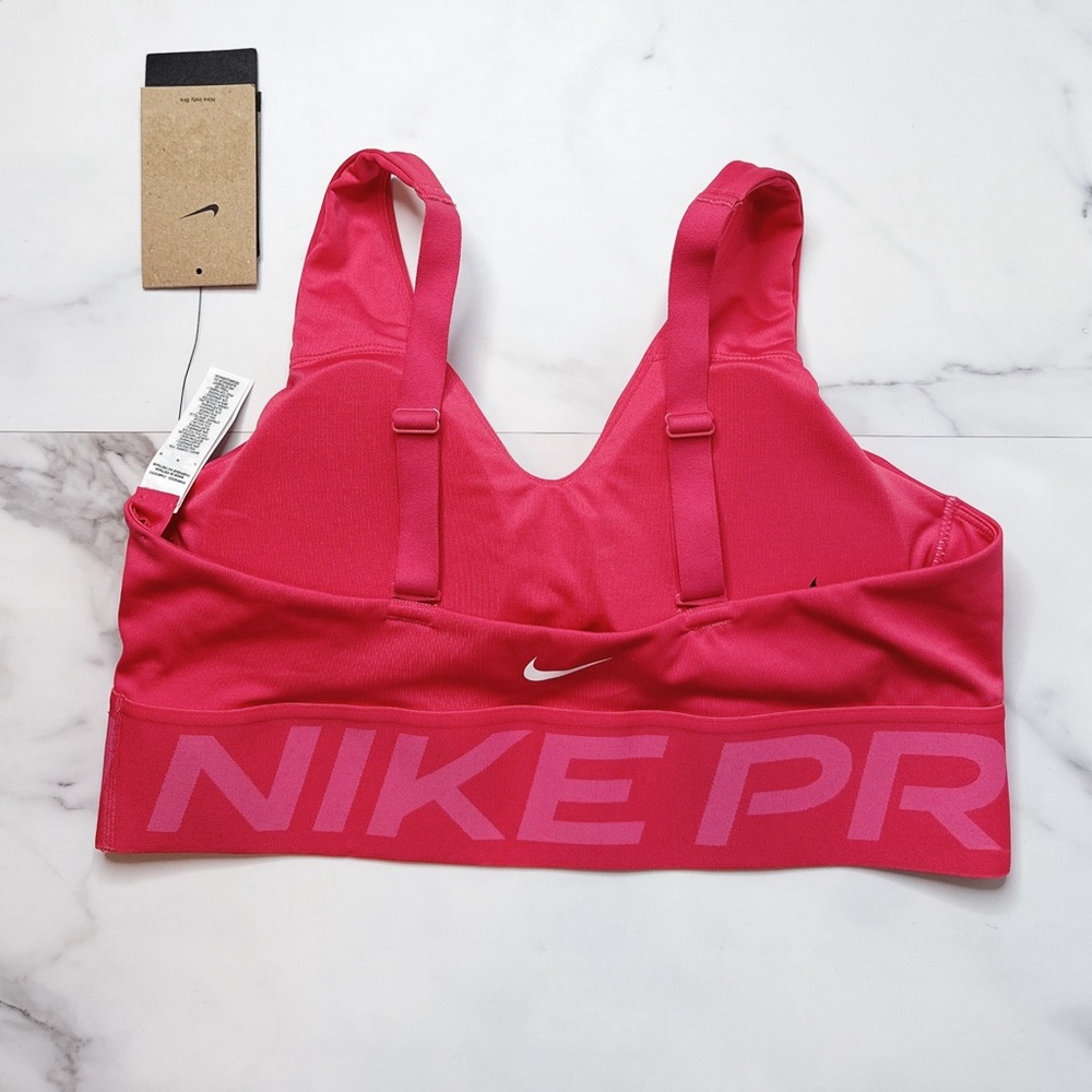 NWT Nike Pro Indy Plunge Sports Bra - Picture 3 of 4